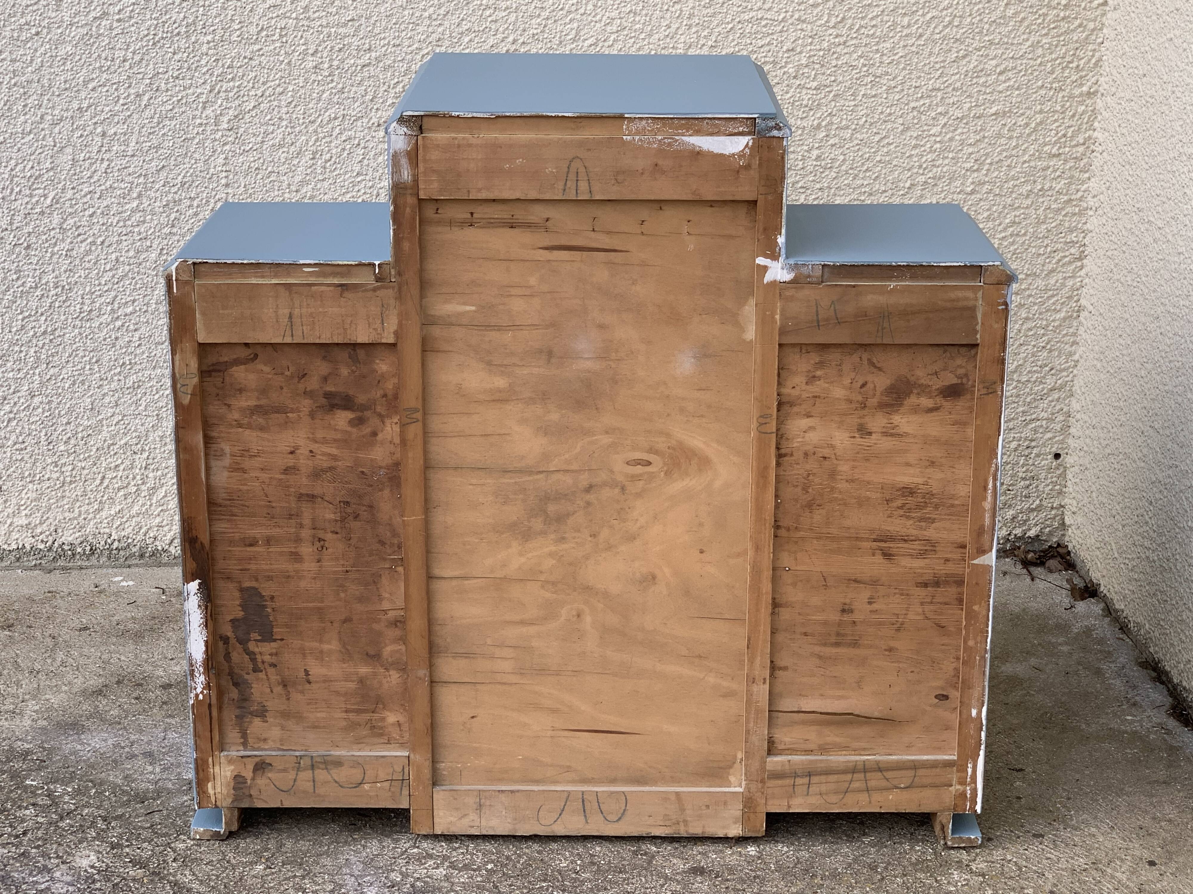 Commode art déco asymétrique 1939