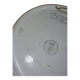 Immense decorative plate in Longwy enamels – Maintenon decor