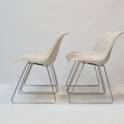 Set of 4 Spirit dining chairs by Hajime Oonishi for Houtoku/Artifort, 1970s.