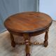 Table basse ronde en bois