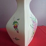 St Clement Lunéville Vase No. 9130 Flower Patterns on 4 Faces