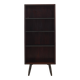 Mahogany bookcase, Danish design, 1970s, manufactured by Omann Jun