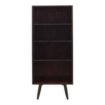Mahogany bookcase, Danish design, 1970s, manufactured by Omann Jun