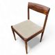 4 Scandinavian teak dining chairs / 1970s