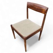 4 Scandinavian teak dining chairs / 1970s
