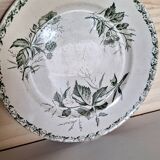 Badonviller earthenware plate