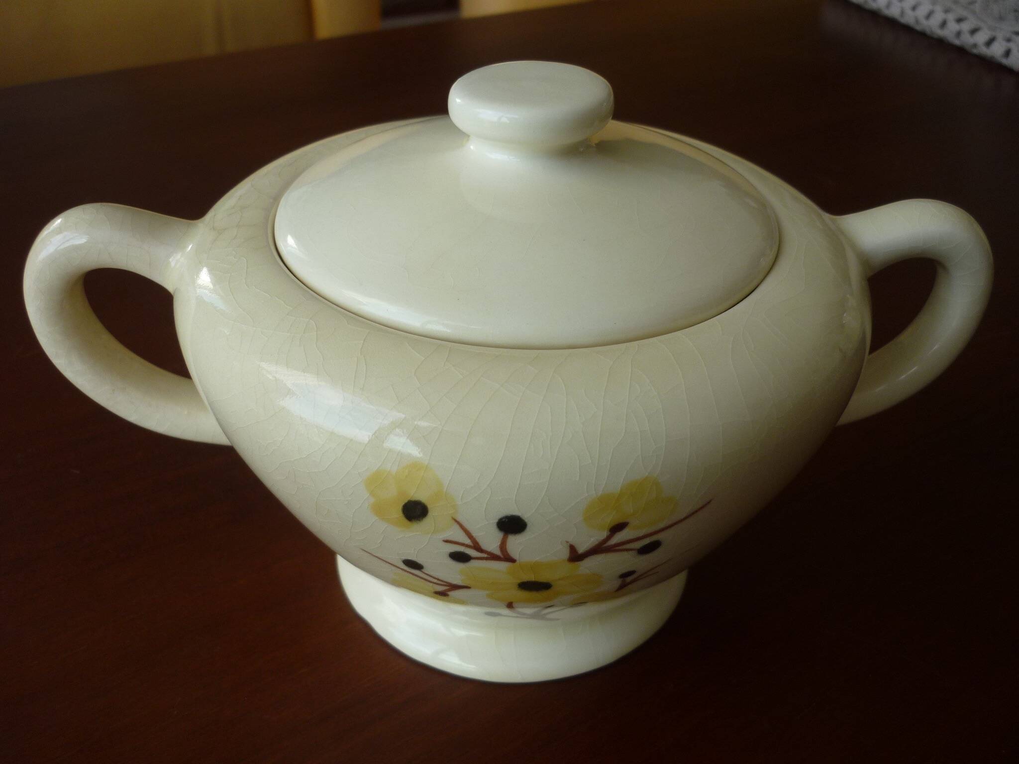 Vintage Catherine sugar or jam bowl