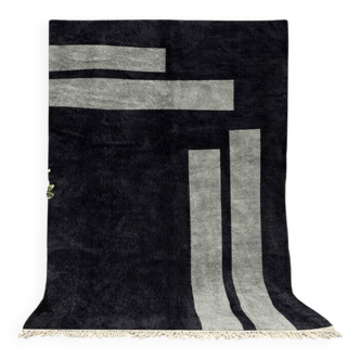 Pièce tissée marocain 250cmx150cm en laine tissé a main traditionnel