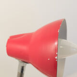 Red vintage lamp 60s "made in France"
