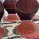 Set of 5 TON bistro chairs
