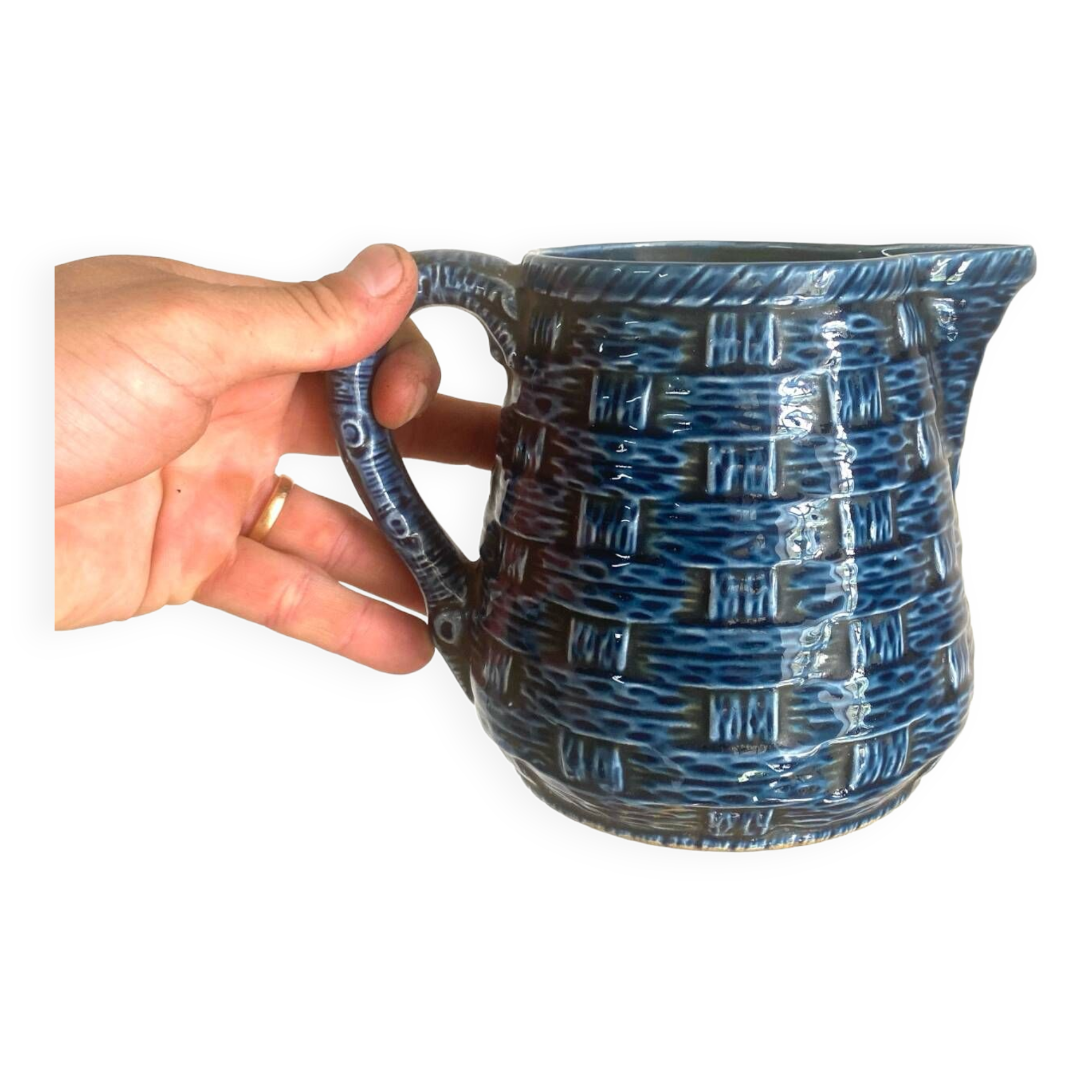 Digoin Sarreguemines Pitchers - Vintage