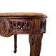 Louis XV Style Side Table With Marble Top, 1970s