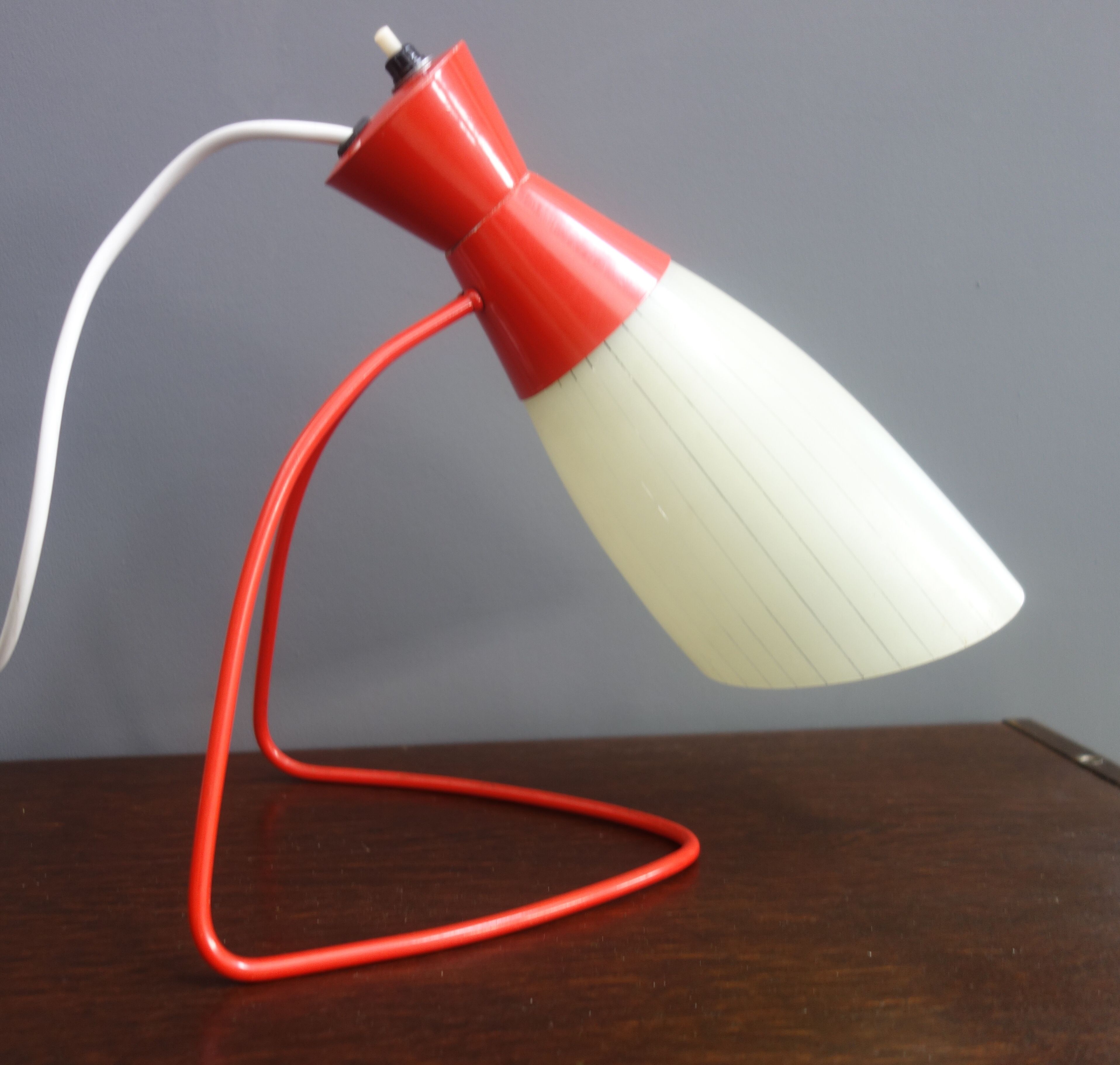 Josef Hurka desk lamp model 1621 by Napako 1960