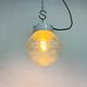 Vintage porcelain pendant light 1970s