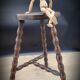 Tripod stool feet ball