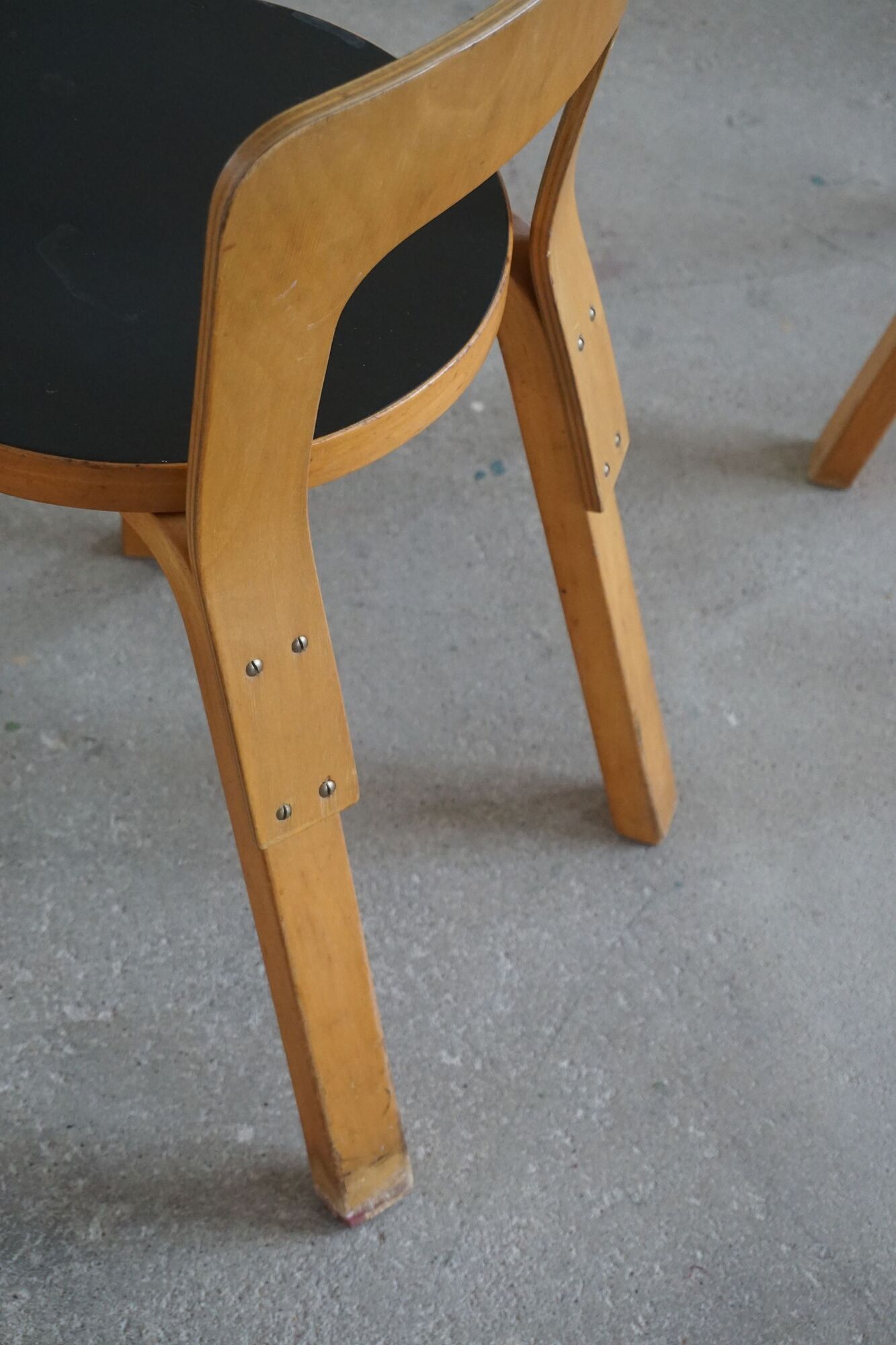 Model 65 dining chairs by Alvar Aalto for Artek, 1950
