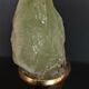 Cabinet of Curiosities green calcite on pedestal
