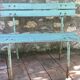 Vintage garden bench 50s
