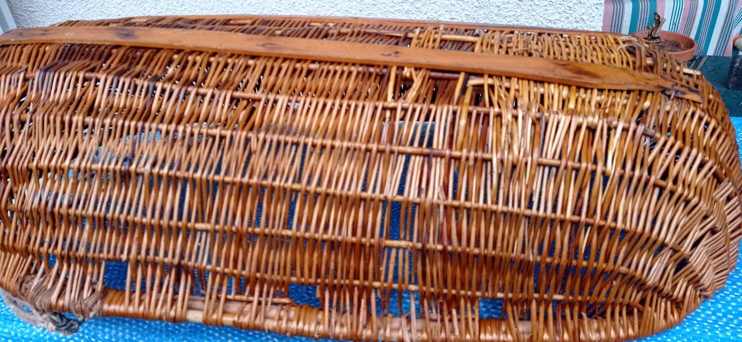 Moses basket baby wicker cradle