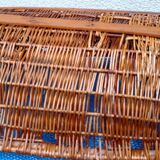 Moise wicker baby cradle