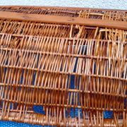Moses basket baby wicker cradle