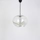 Clear Glass Pendants designed by Koch & Lowy, Germany, 1970s