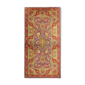 Antique Irish Handmade Wool Donegal Rug  1900-87x175cm
