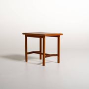 Teak side table produced by Alberts, 1967