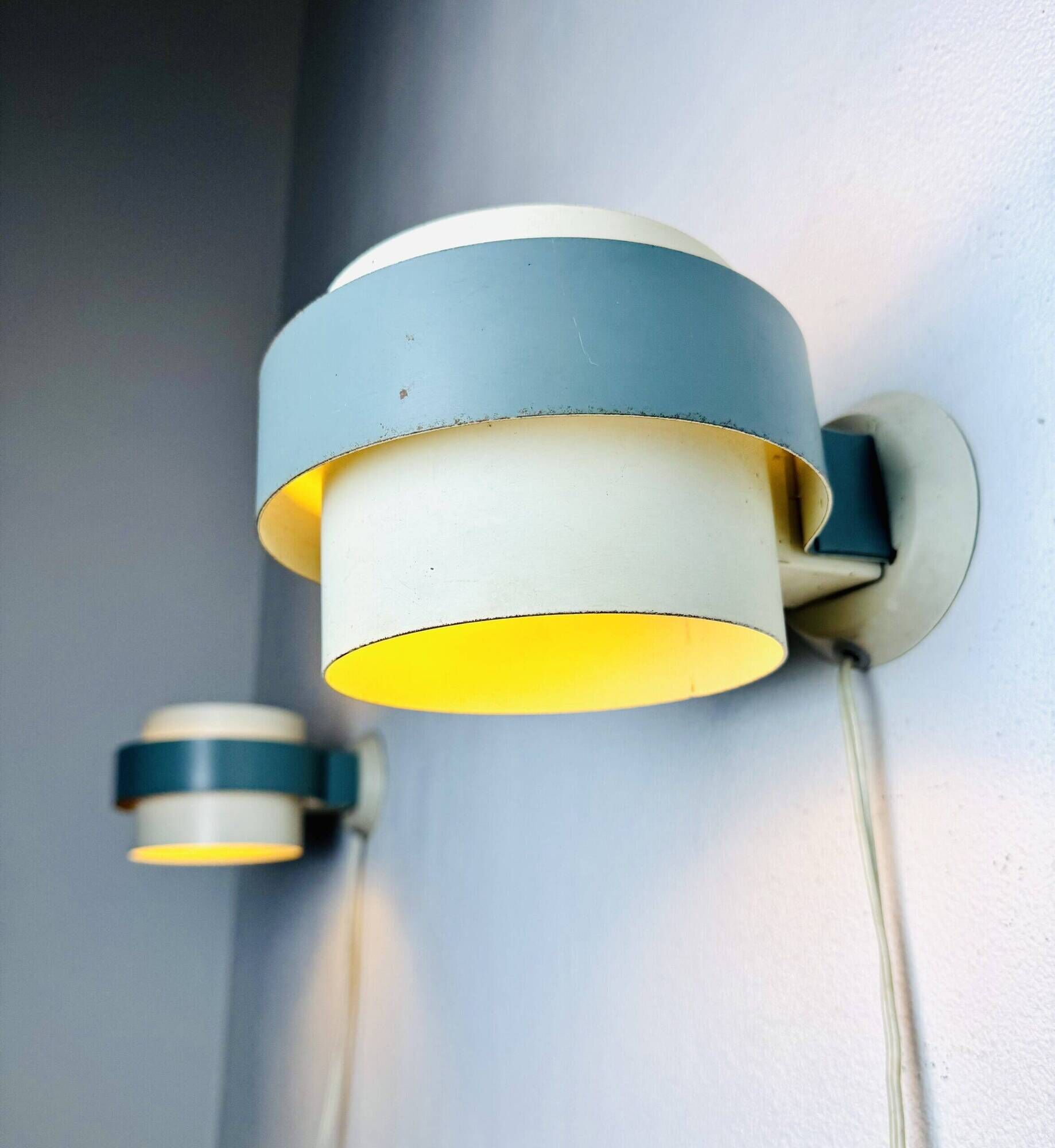 Model Nx25 Wall Lamps By Philips, The Netherlands, 1950S