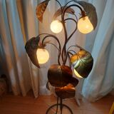 Floor lamp rhubarb leaf 70s