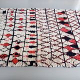 Tapis berbère Beni Ouarain original ancien vintage