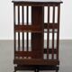 Antique English Wooden Book Carousel on Wheels – Late 19th Century