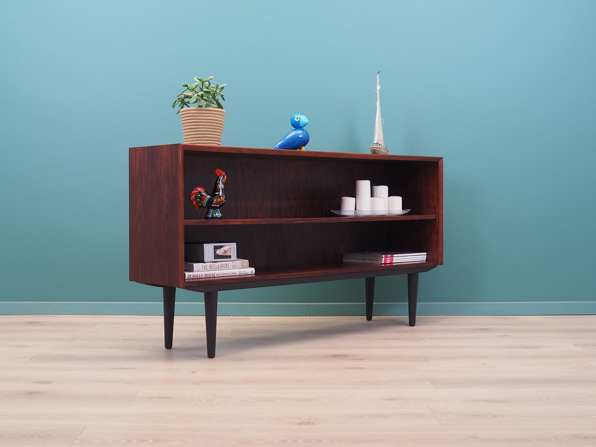 Rosewood bookcase, Danish design, 1970s, production: Brouer