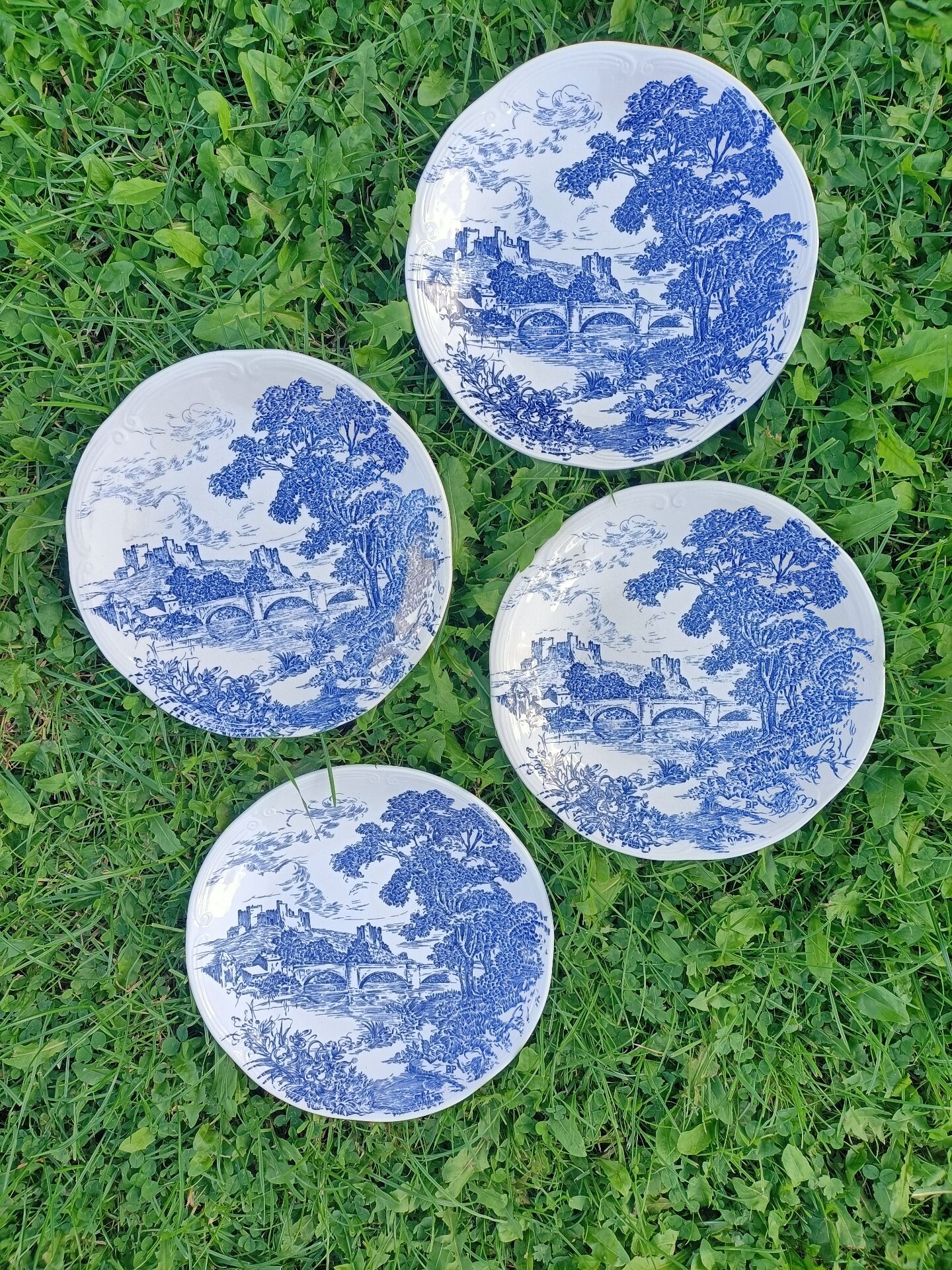 Assiettes x4 - Gien