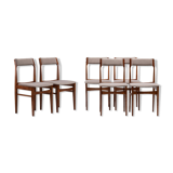 Set of 6 chairs from the 60s
