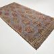 Blue & Brown Star Pattern Kilim Rug, 153x315Cm