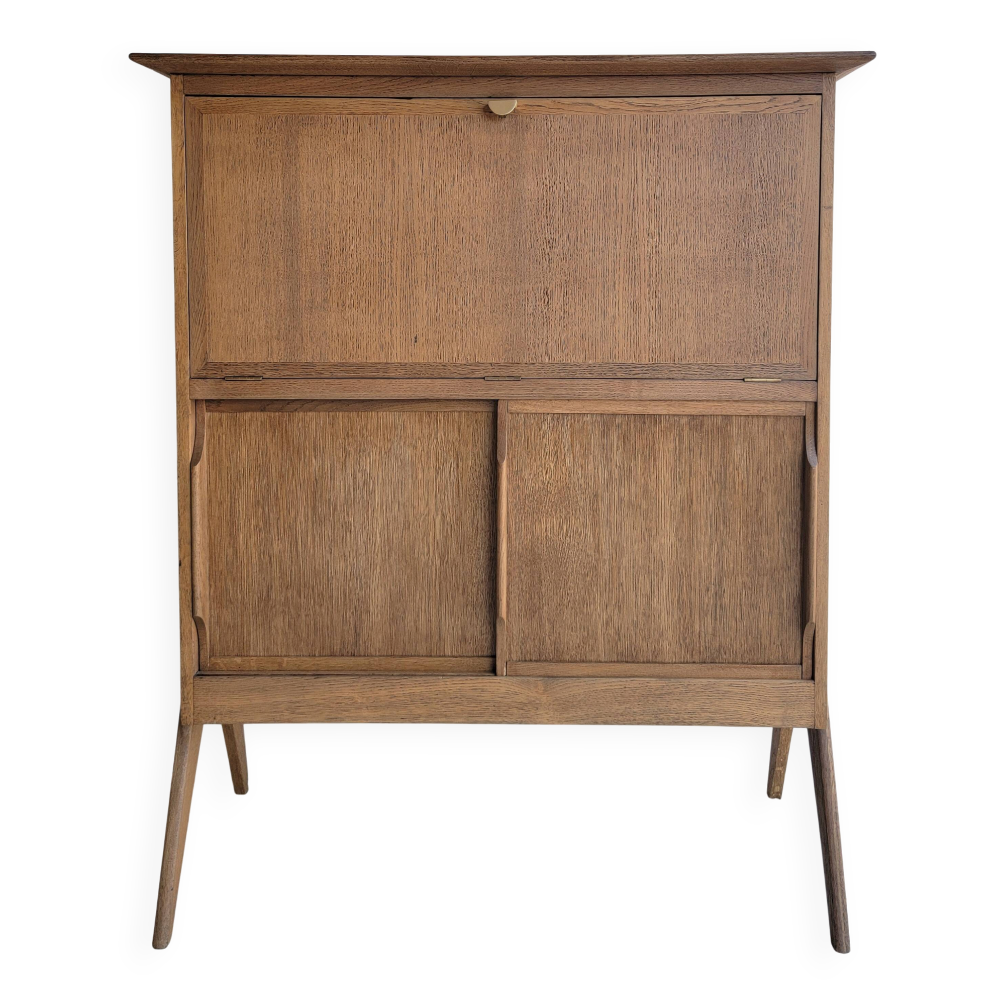 Vintage secretary with compass legs
