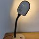 Lampe bureau blanche noire  bras articulé vintage