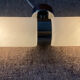 Wall light design in opaline and chrome metal