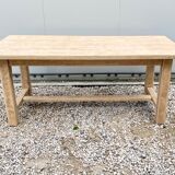 Stripped farmhouse table 180 cm