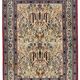 Persian oriental rug Iran Nain Tudeshk 1.08 x 0.78 cm - Wool and silk