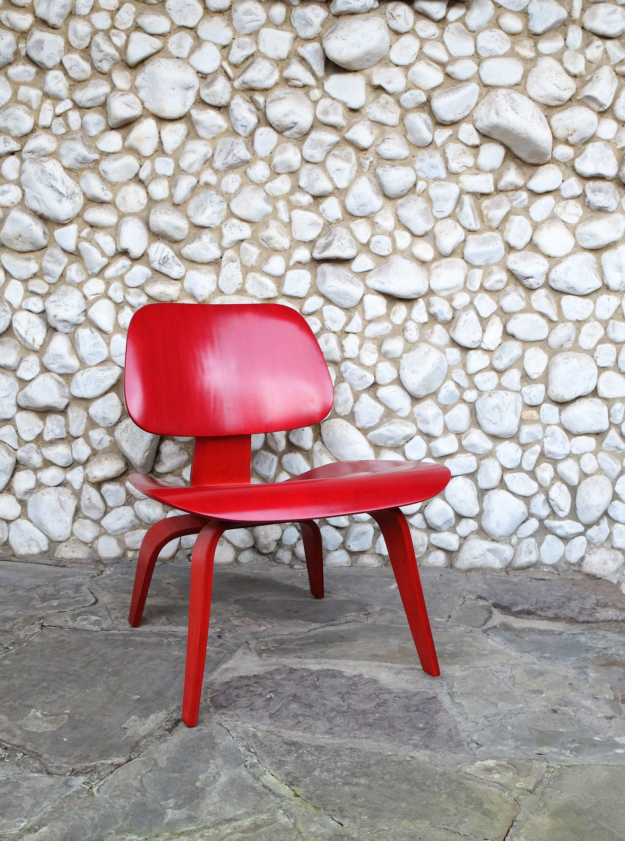 LCW Lounge Chair Vintage by Charles & Ray Eames for Evans, Herman Miller, 1948/49