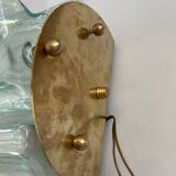 Large Murano Glass Tronchi Sconces Set of 6
