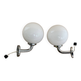 Lot de 2 appliques vintage
