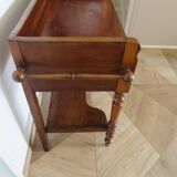console-old dressing table-side table-mahogany stain