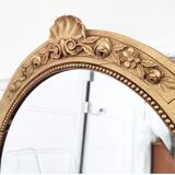 Gilded wood mirror