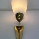 Mid Century Brass and Glass Wall Light/lamp by Kamenicky Senov - around 1970s