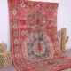 Vintage Moroccan Rug 200 x 306 cm, Berber Wool Rug, Handmade Bohemian Rug