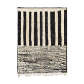 Modern Moroccan carpet white contemporary art 240x340cm