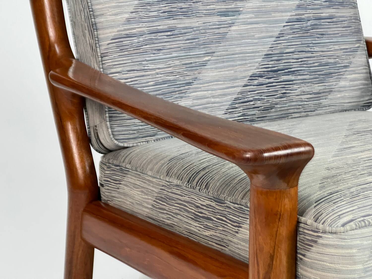 Danish teak armchair easy chair Juul Kristensen Glostrup vintage